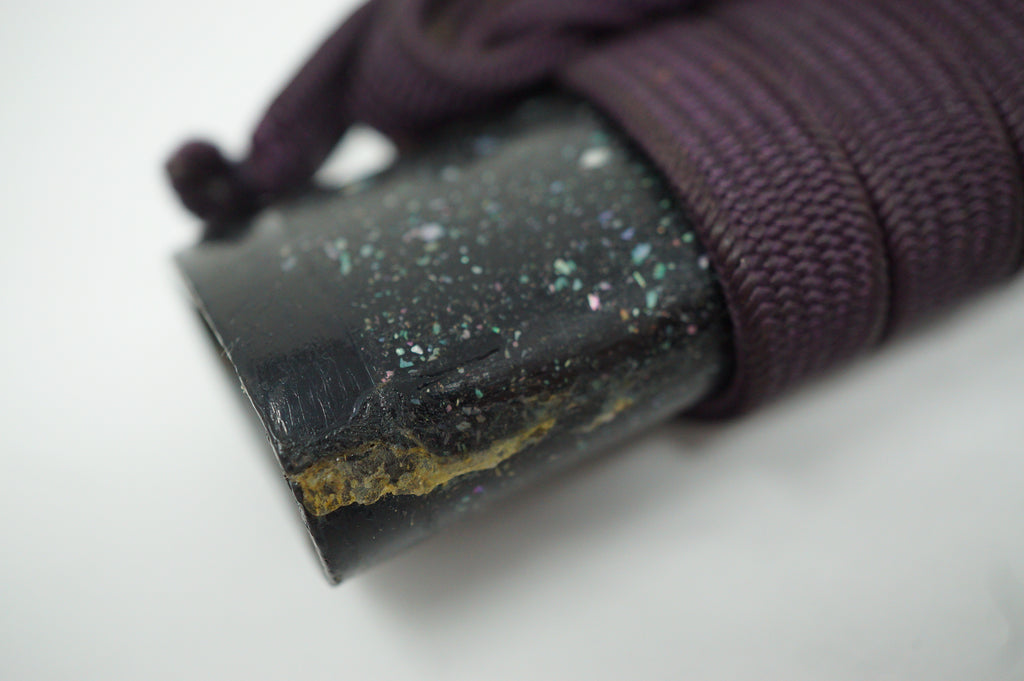 Japanese Wakizashi Sword Antique Original Saya Tsuka Tsuba Kozuka from Japan 0428F24