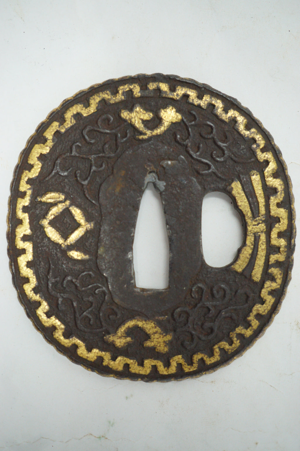 Japanese Wakizashi Sword Antique Original Saya Tsuka Tsuba Kozuka from Japan 0428F24