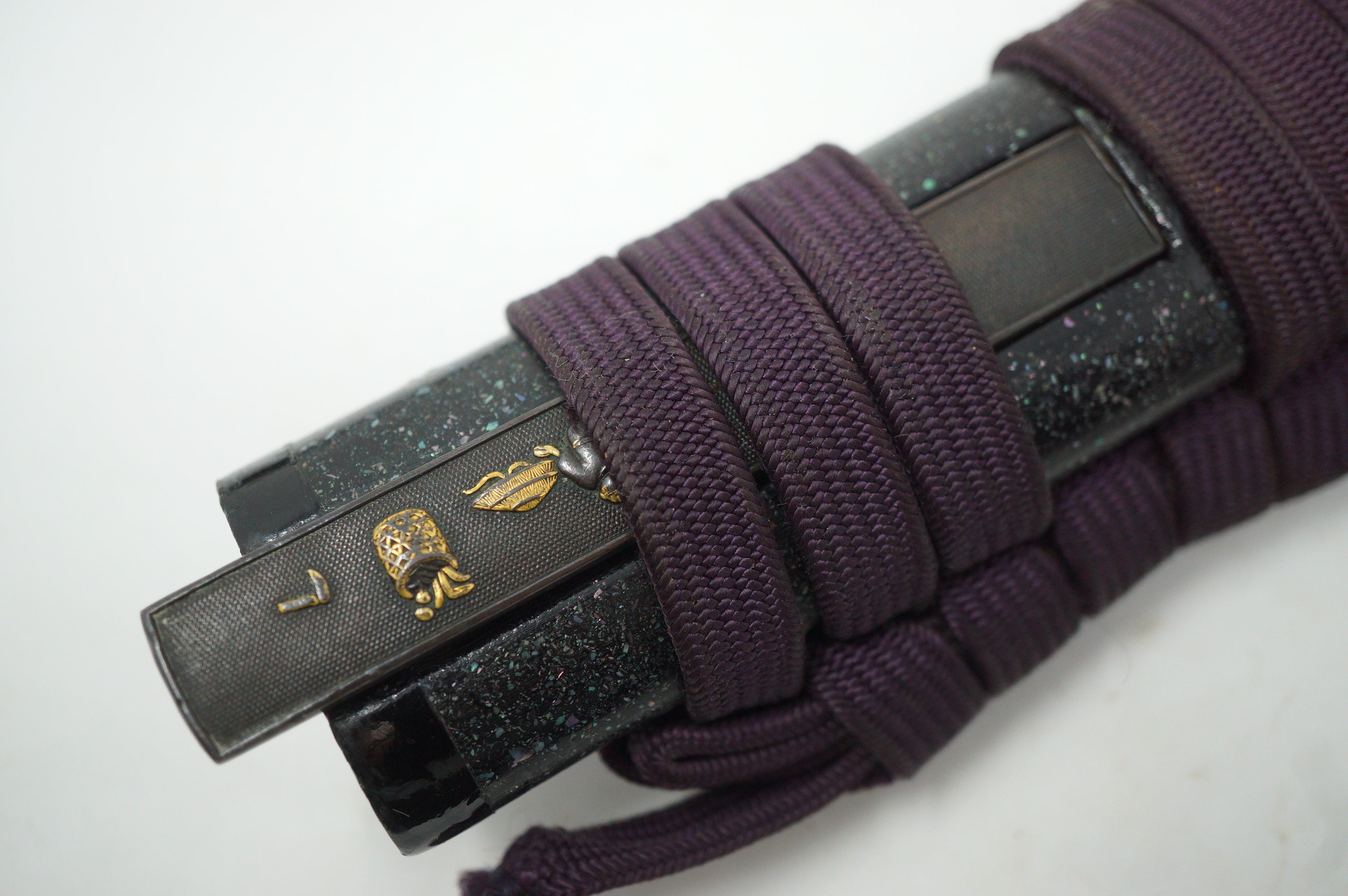 Japanese Wakizashi Sword Antique Original Saya Tsuka Tsuba Kozuka from Japan 0428F24