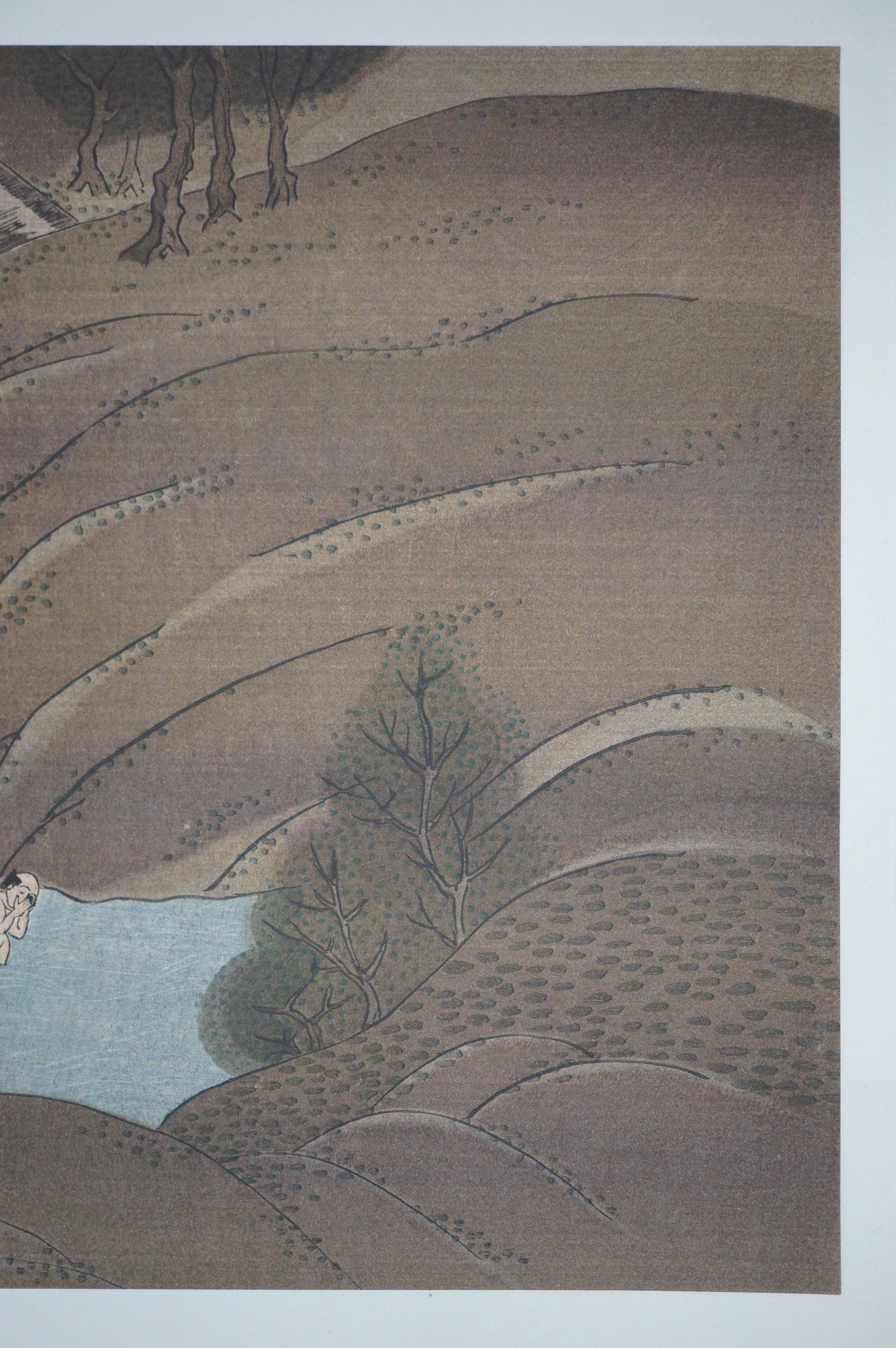 Japanese Quality Woodblock Print Recarved Edition by an Unknown Artist 1026D23