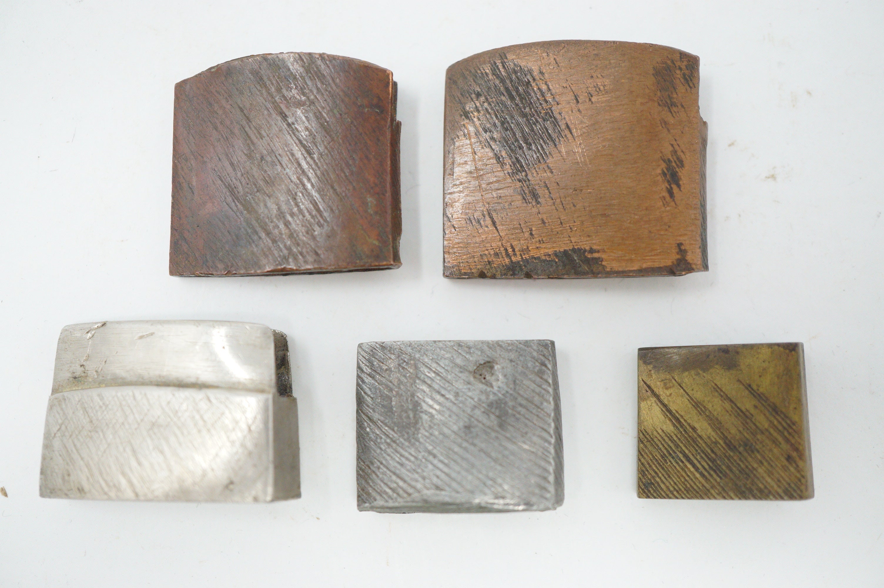 Japanese Habaki Collection x6 High Quality Sword Fittings incl. Solid ...