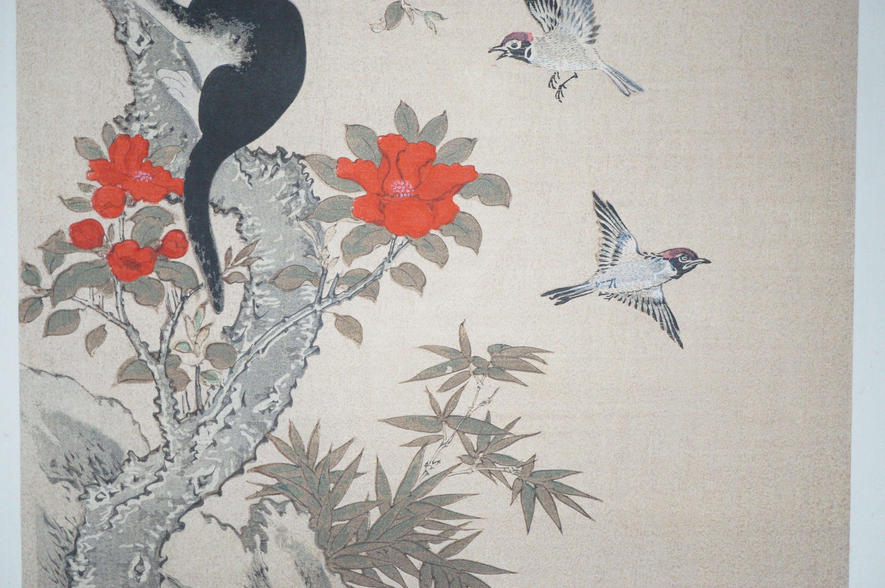 Japanese Quality Woodblock Print Recarved Edition by Wan Shan Chin Chung 1026D24