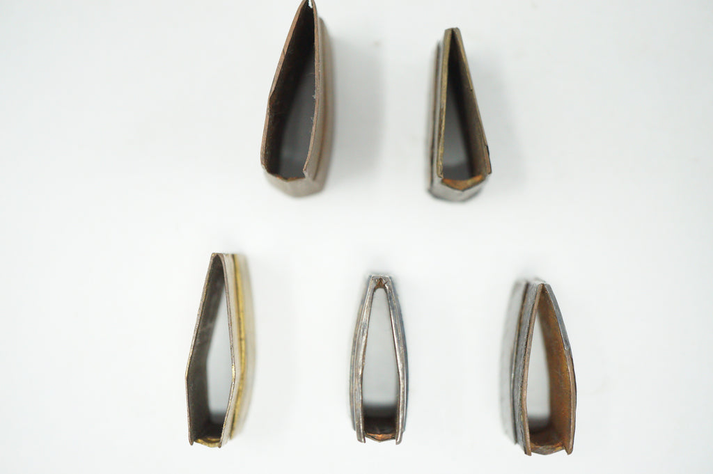 Japanese Habaki Collar Collection x5 Original Sword Parts for Wakizashi from Japan 1214D25