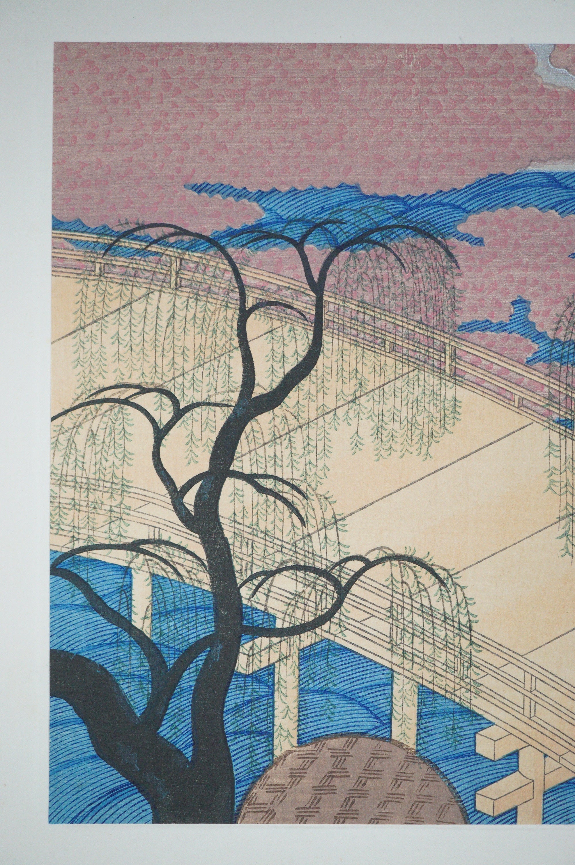 Japanese Quality Woodblock Print Recarved Edition by Ogata Korin 1026D25