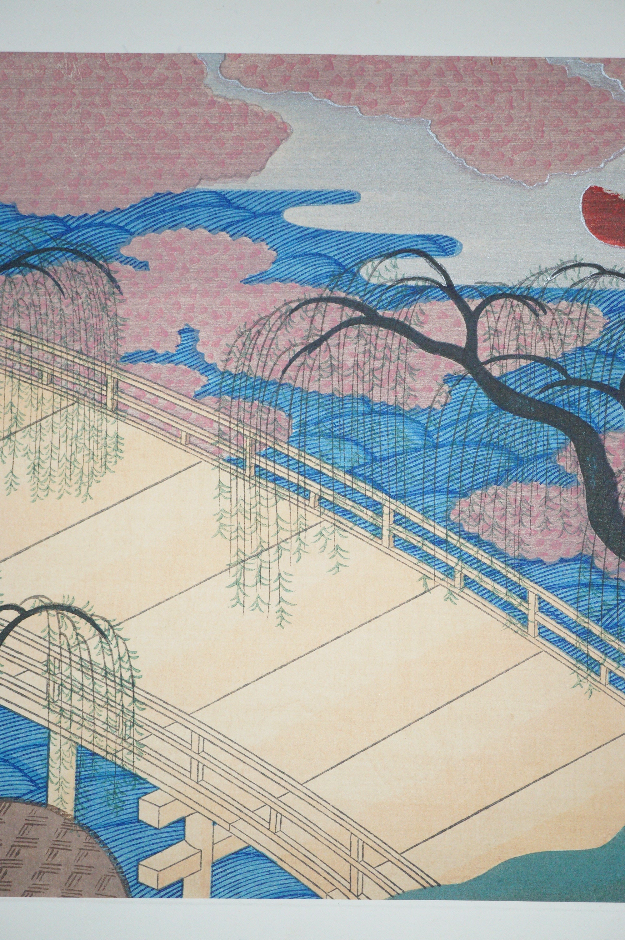 Japanese Quality Woodblock Print Recarved Edition by Ogata Korin 1026D25