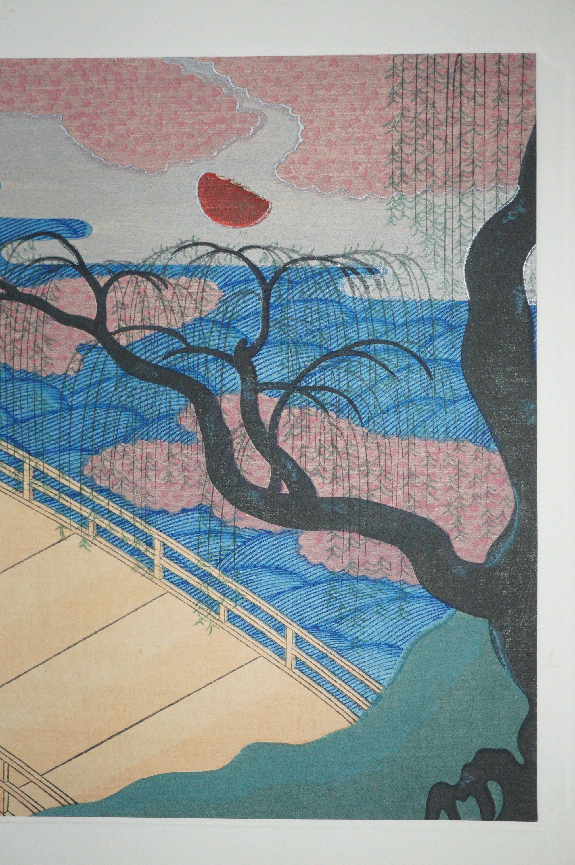 Japanese Quality Woodblock Print Recarved Edition by Ogata Korin 1026D25