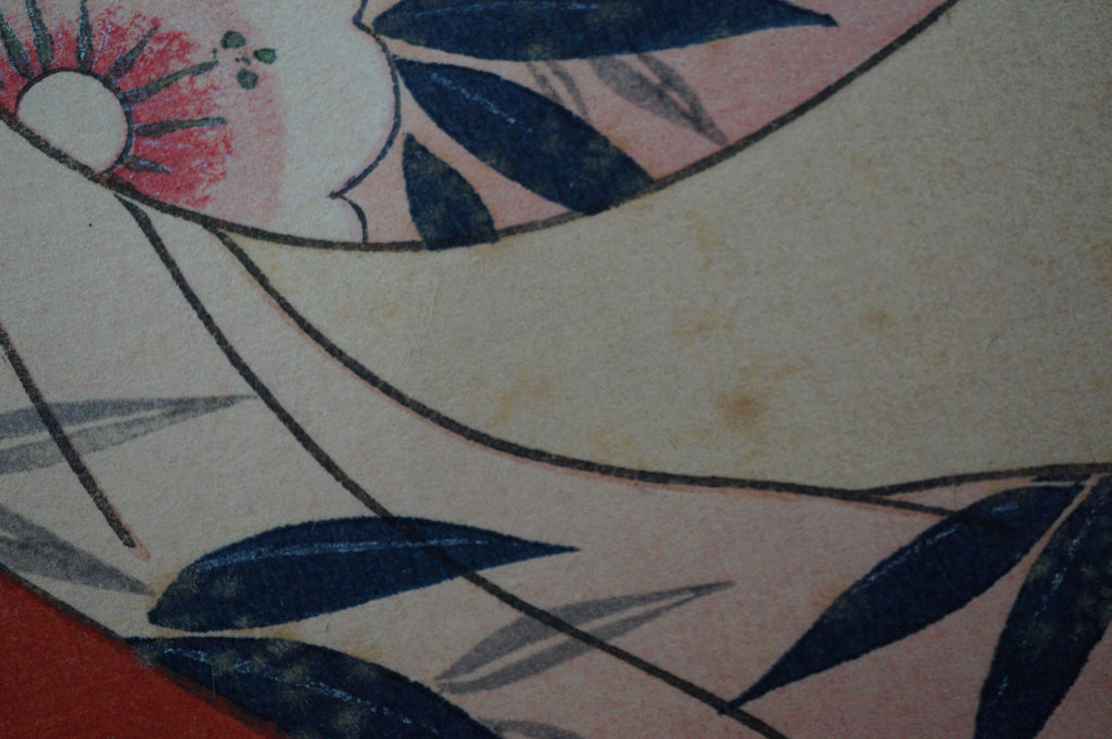 Japanese Quality Woodblock Print Recarved Edition by an Unknown Artist 1026D26