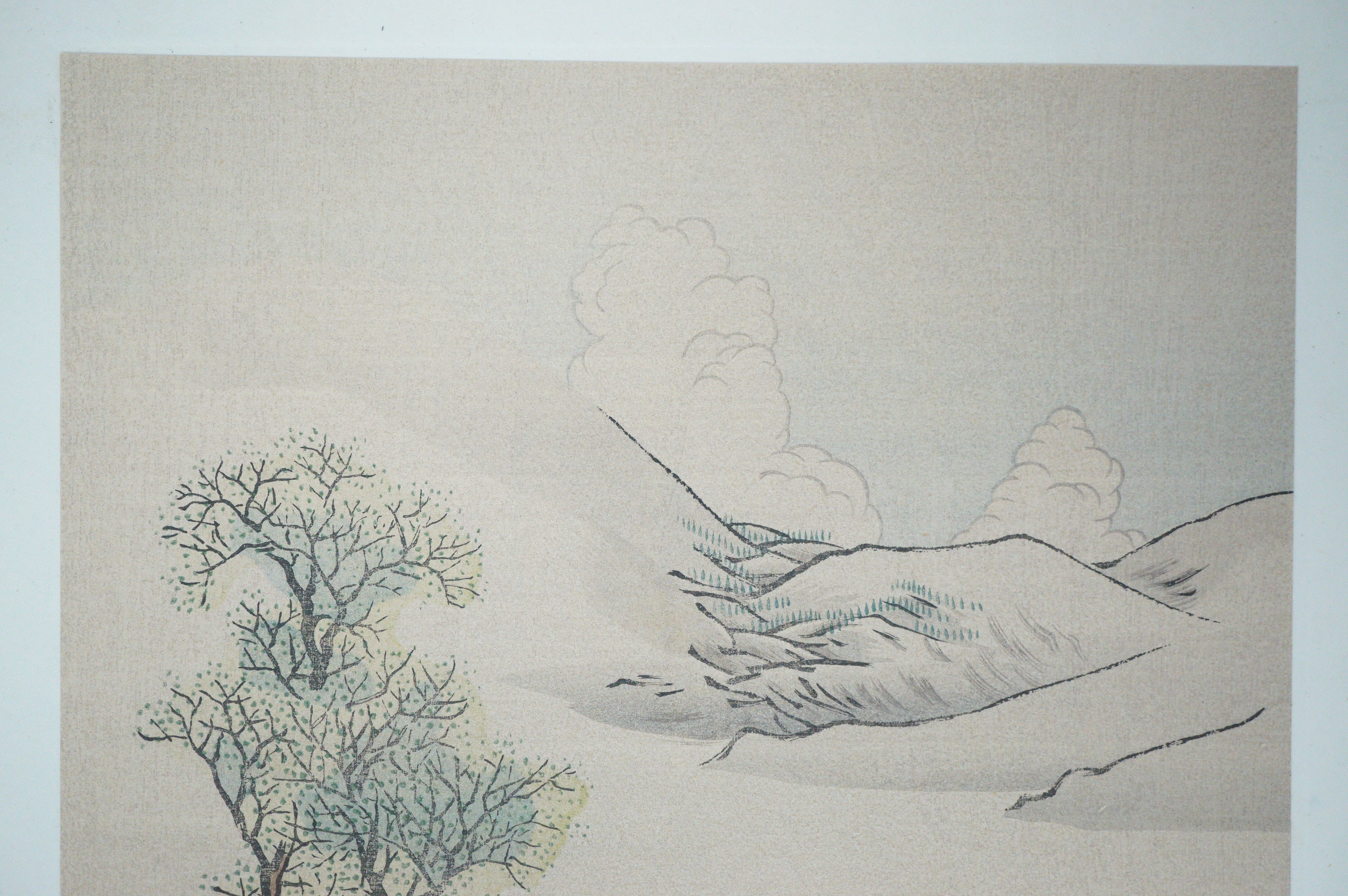 Japanese Quality Woodblock Print Recarved Edition by Gekkei Matsumura 1026D27