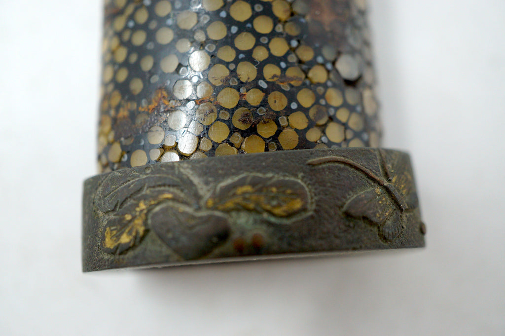 Japanese Tanto Knife Handle Original Parts Only High Quality from Japan 0830E2