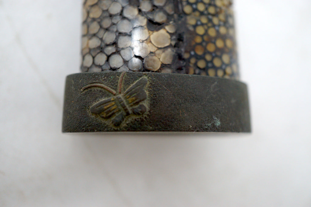 Japanese Tanto Knife Handle Original Parts Only High Quality from Japan 0830E2