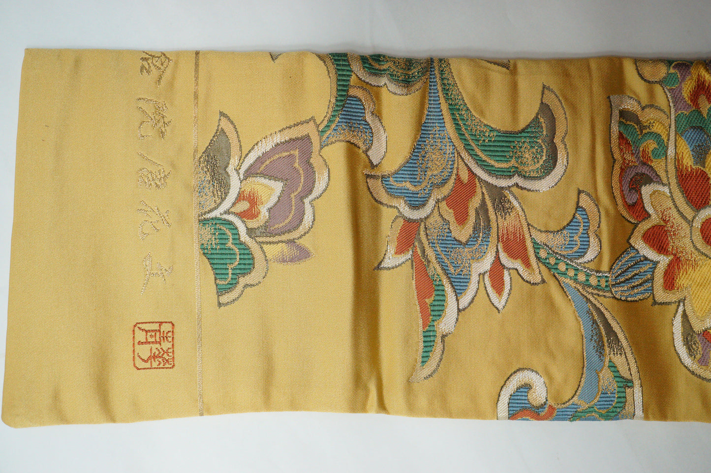 Japanese Vintage Weapon Bag made of Kimono Fabric from Japan 0110E2