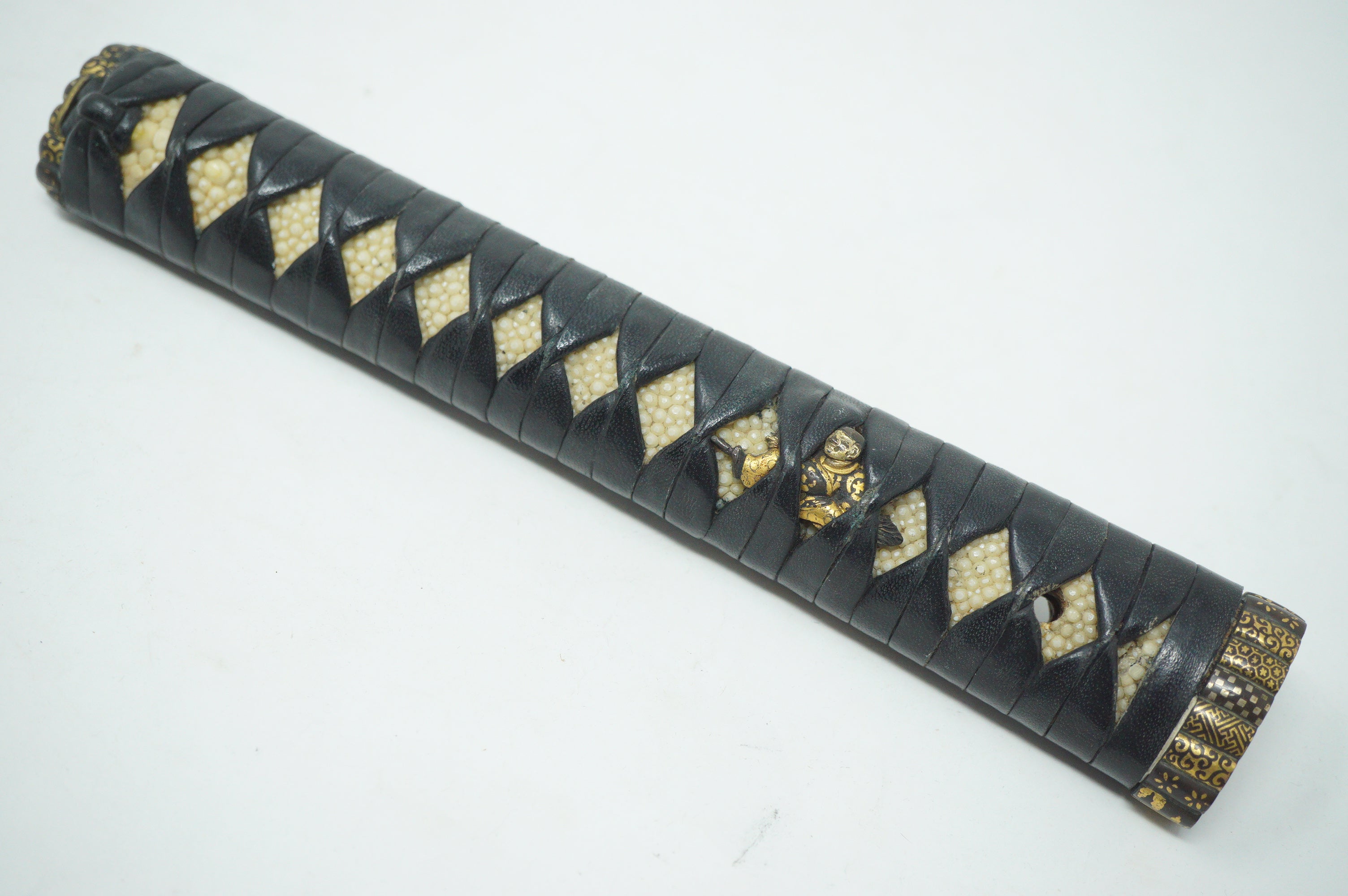 Japanese Katana Sword Handle Authentic Tsuka Antique from Japan 1127F2