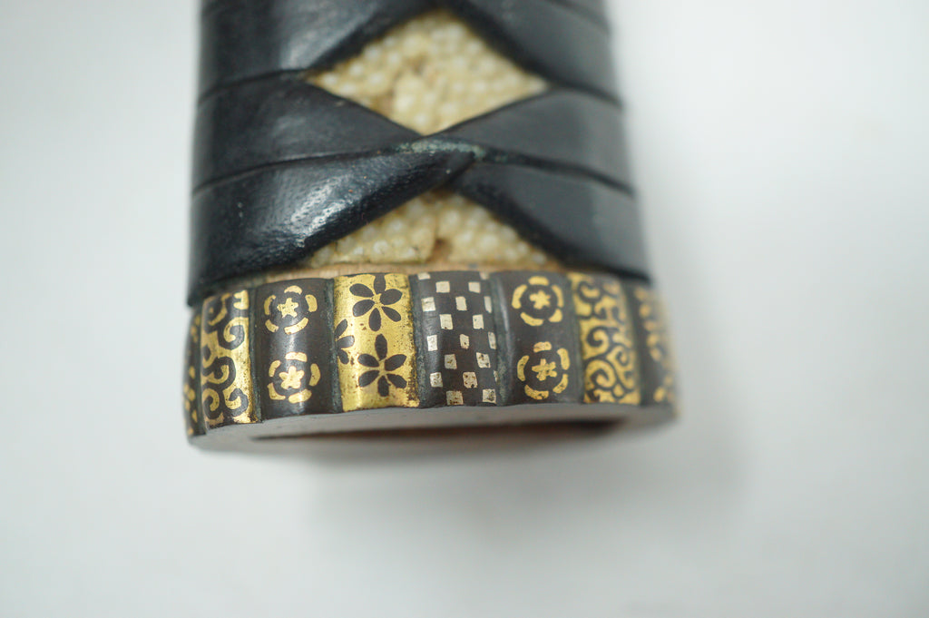 Japanese Katana Sword Handle Authentic Tsuka Antique from Japan 1127F2