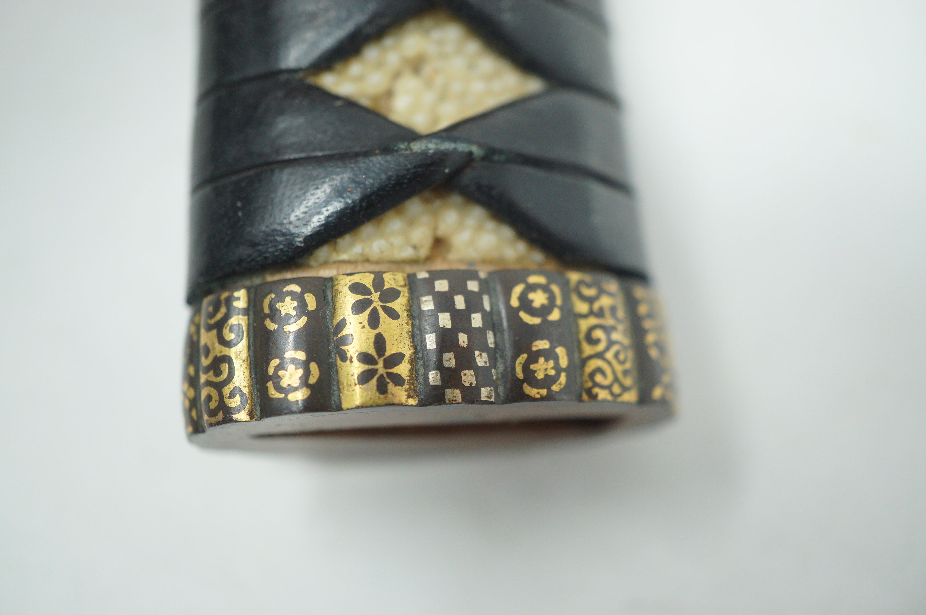 Japanese Katana Sword Handle Authentic Tsuka Antique from Japan 1127F2