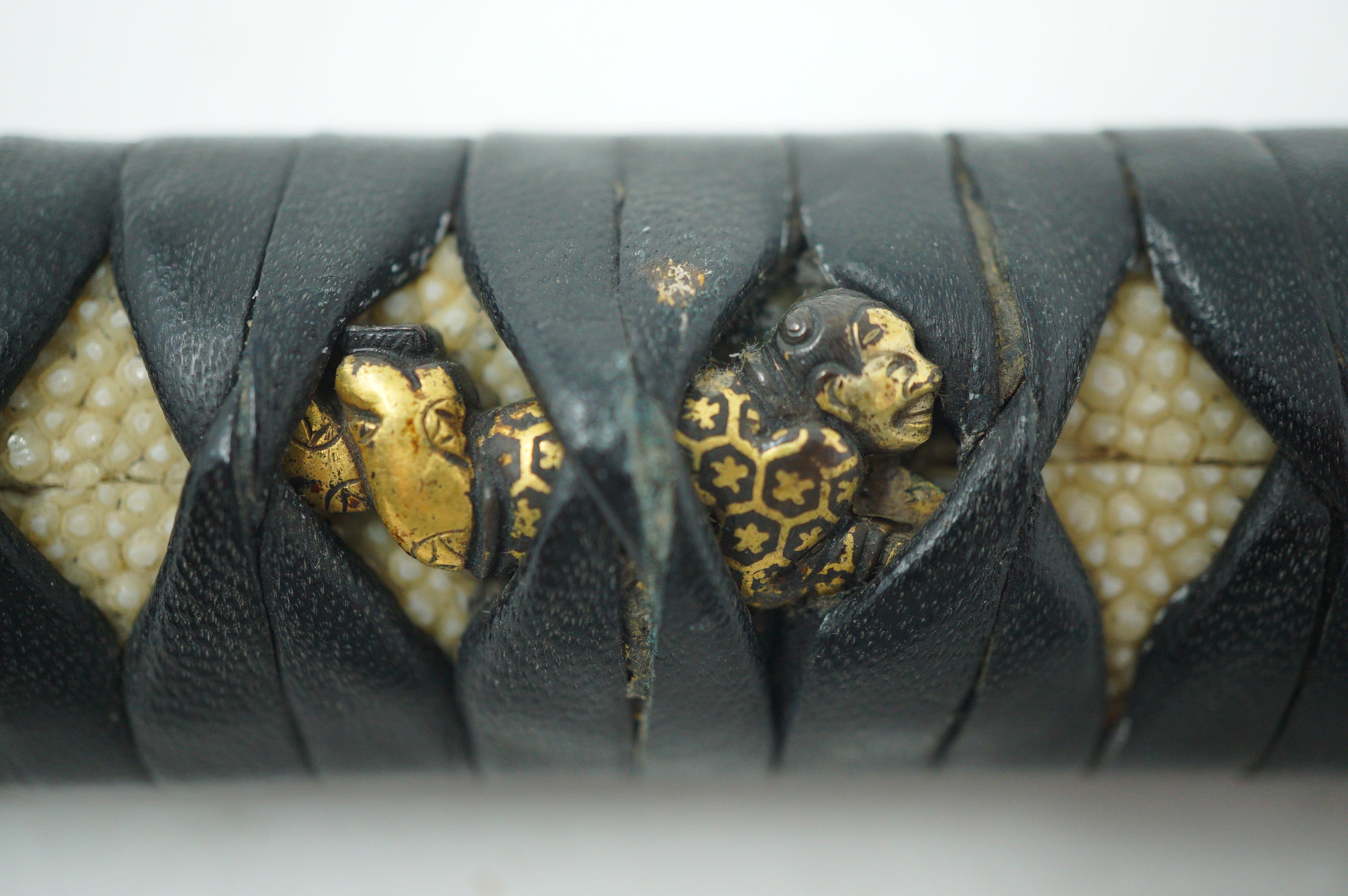 Japanese Katana Sword Handle Authentic Tsuka Antique from Japan 1127F2