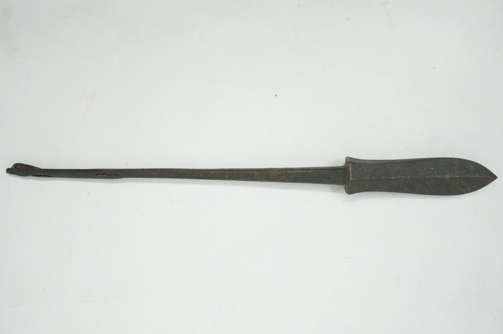 Japanische Pfeilspitze Antik Original aus Eisen geschmiedet aus Japan 0425F2