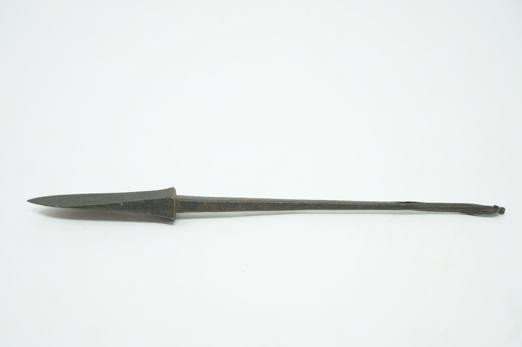 Japanische Pfeilspitze Antik Original aus Eisen geschmiedet aus Japan 0425F2