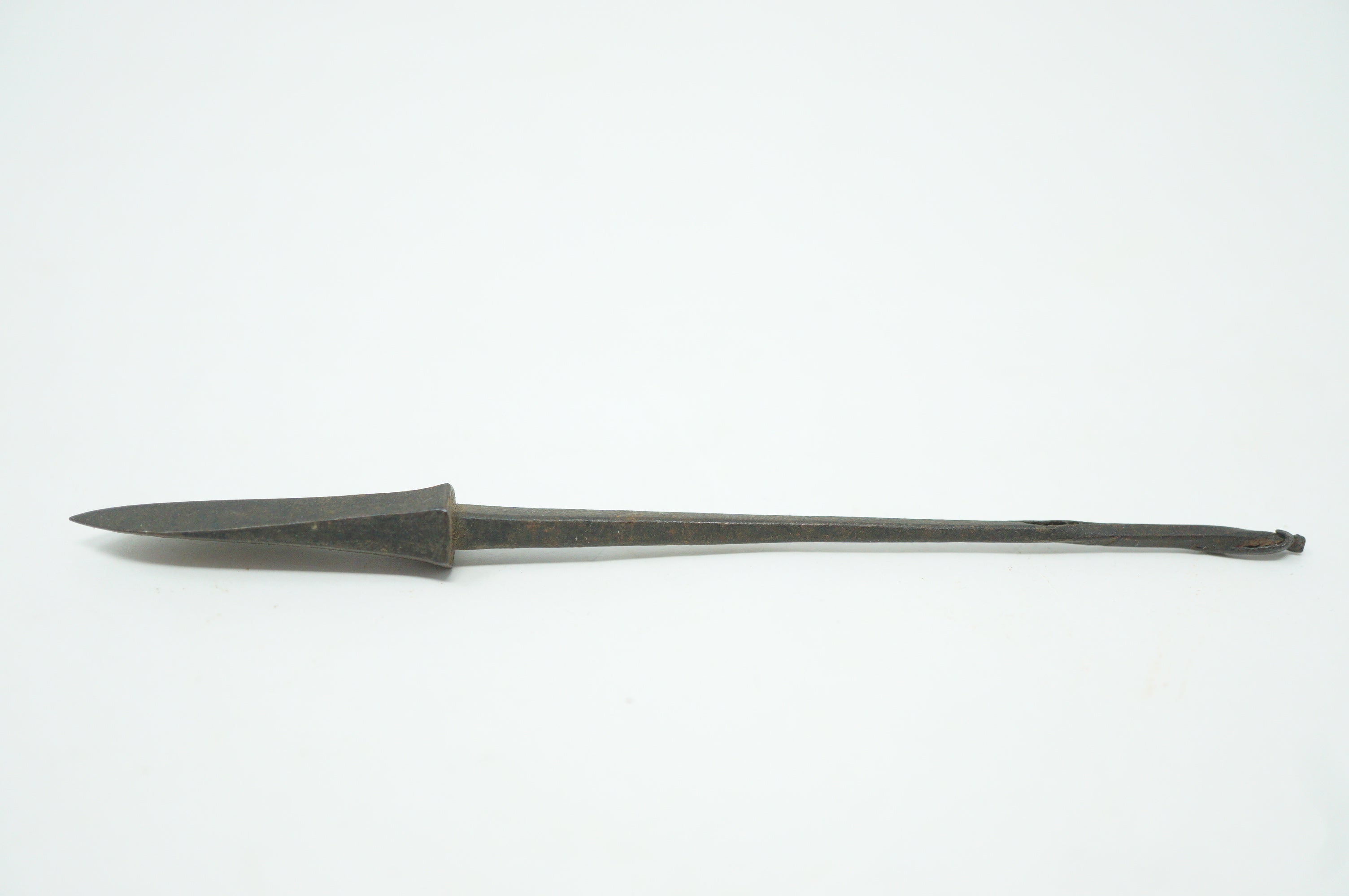 Japanische Pfeilspitze Antik Original aus Eisen geschmiedet aus Japan 0425F2