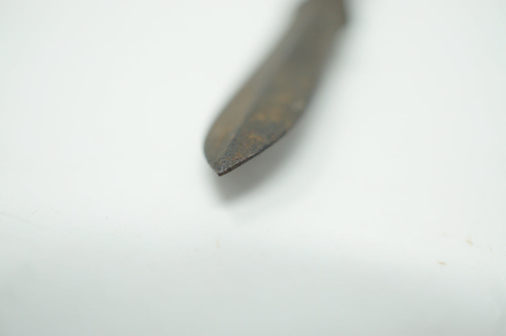 Japanische Pfeilspitze Antik Original aus Eisen geschmiedet aus Japan 0425F2
