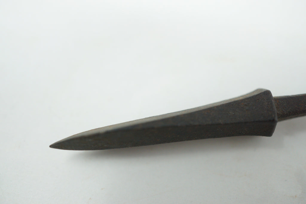 Japanische Pfeilspitze Antik Original aus Eisen geschmiedet aus Japan 0425F2
