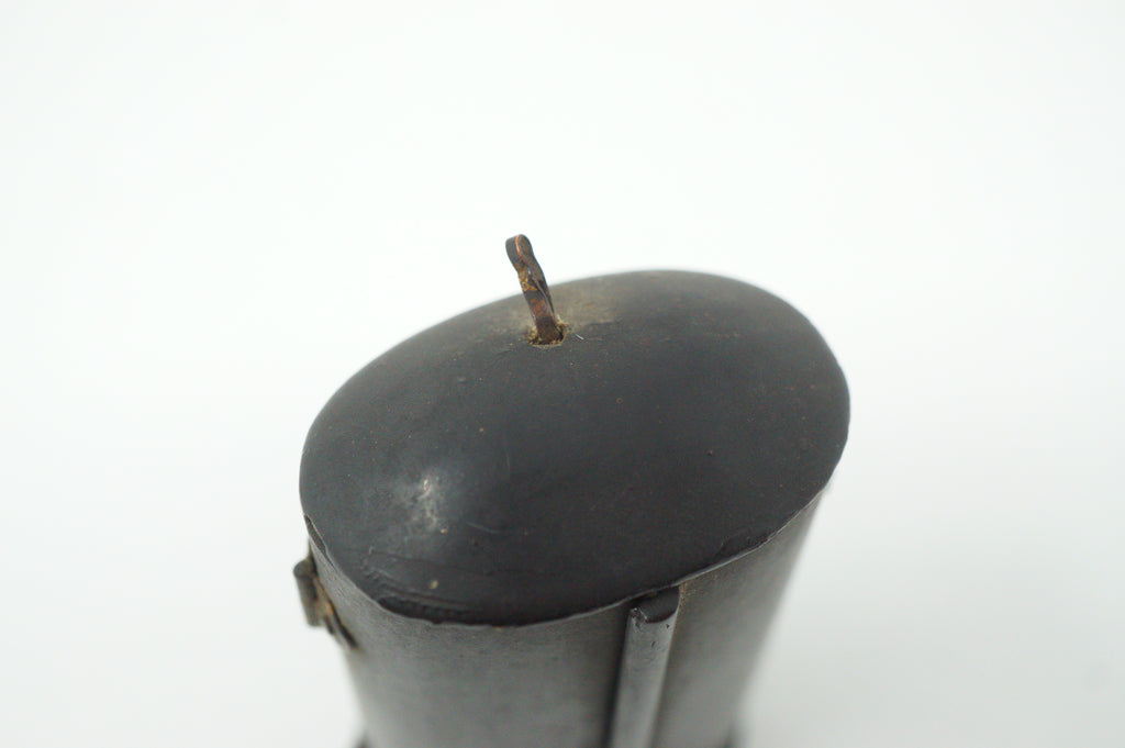 Japanese Buddhist Monk finely carved Antique Kobo Daishi in Mini Wooden House 1211F2