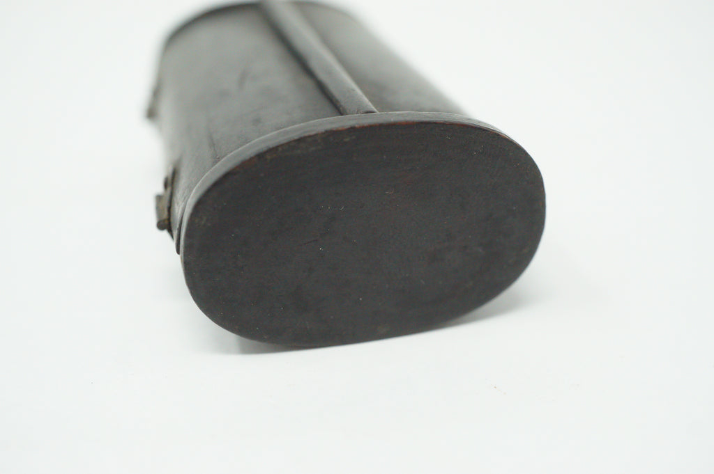 Japanese Buddhist Monk finely carved Antique Kobo Daishi in Mini Wooden House 1211F2