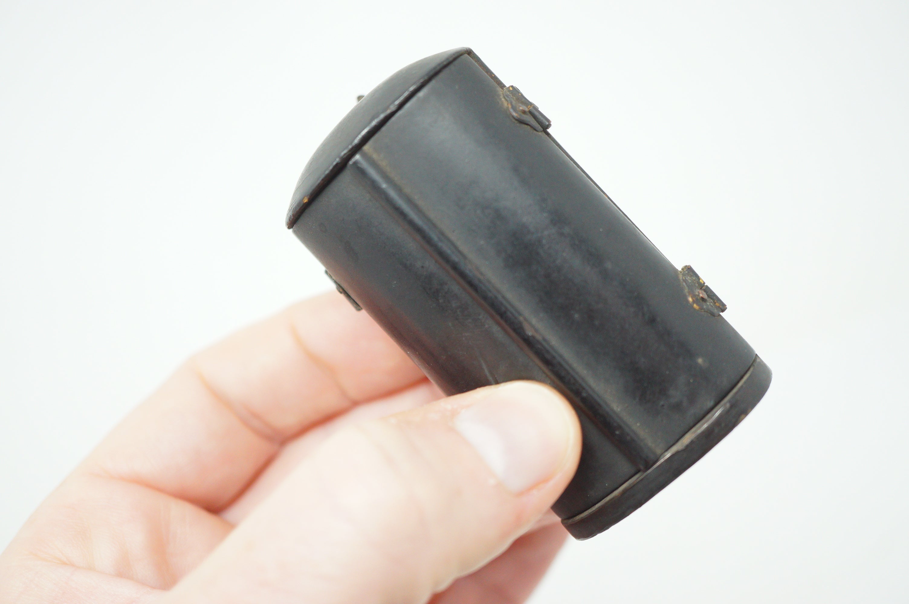 Japanese Buddhist Monk finely carved Antique Kobo Daishi in Mini Wooden House 1211F2