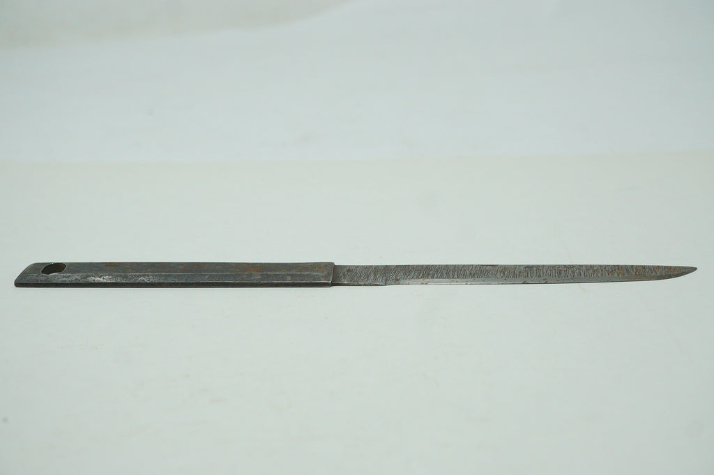 Japanese Kozuka Knife Iron One Piece Antique Original from Japan 1226F2