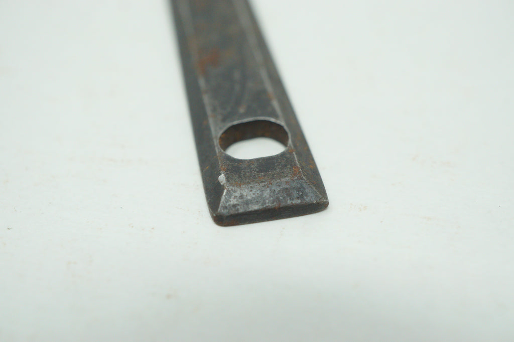 Japanese Kozuka Knife Iron One Piece Antique Original from Japan 1226F2