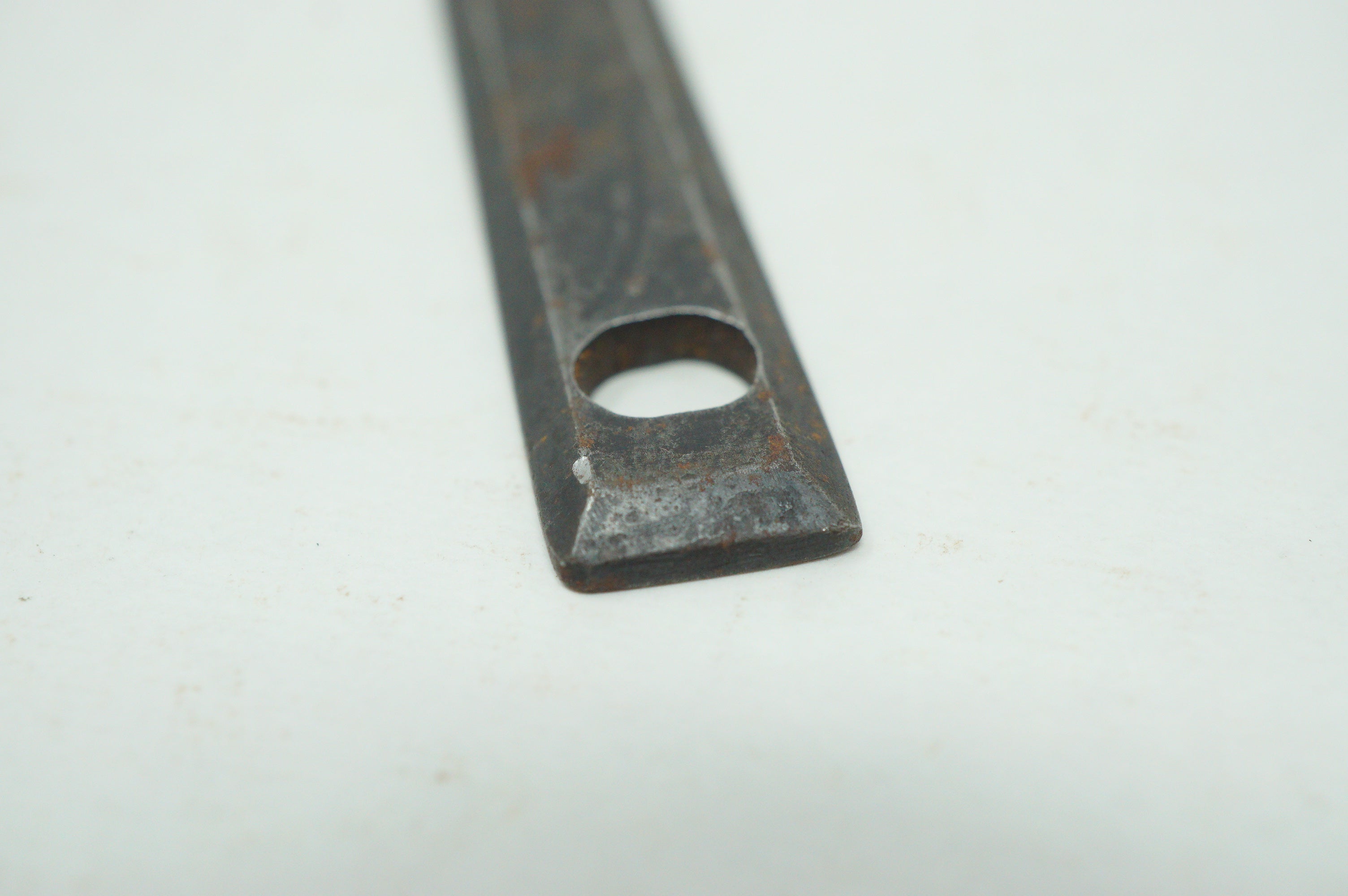 Japanese Kozuka Knife Iron One Piece Antique Original from Japan 1226F2