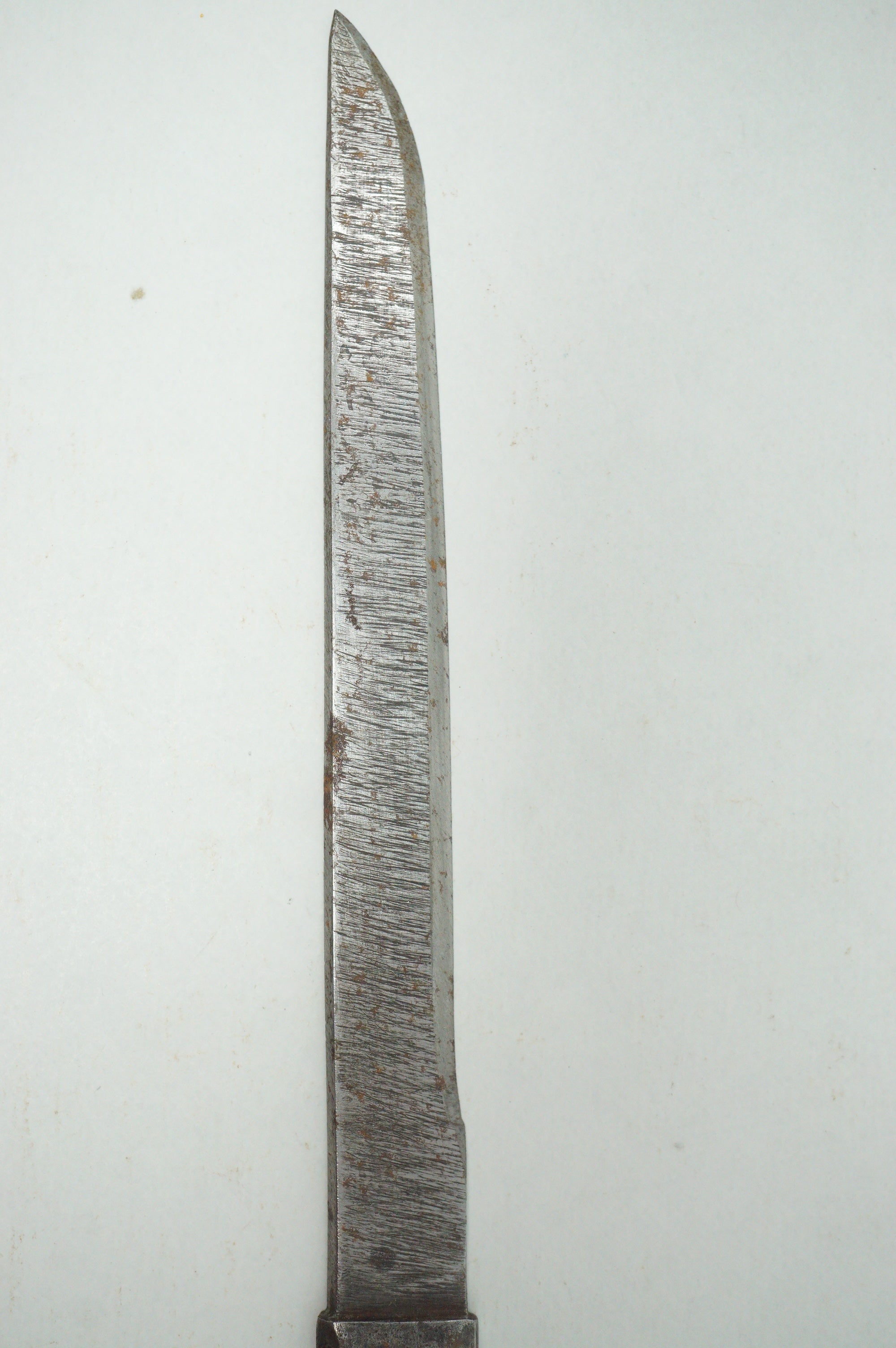 Japanese Kozuka Knife Iron One Piece Antique Original from Japan 1226F2