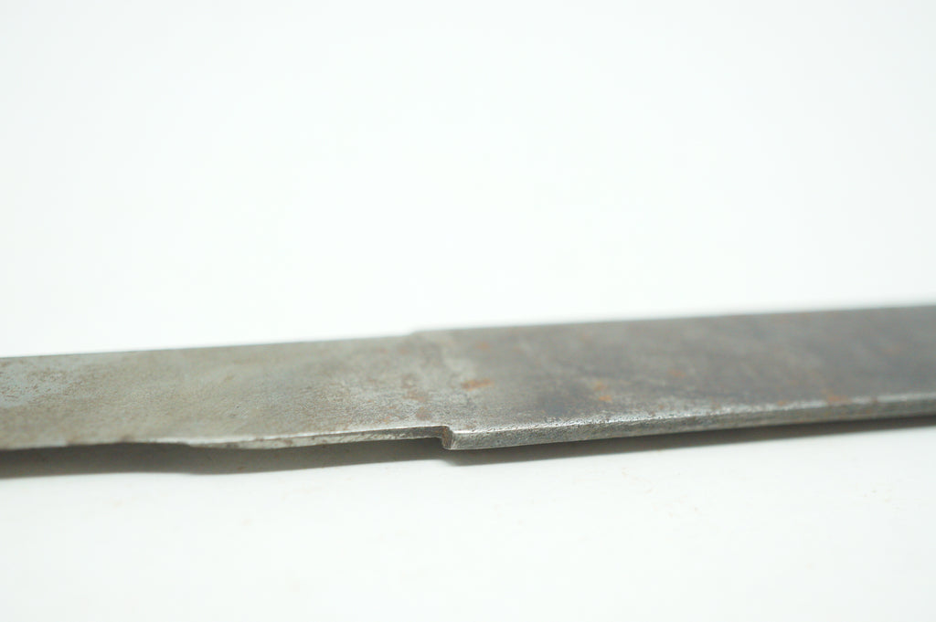 Japanese Kozuka Knife Iron One Piece Antique Original from Japan 1226F2