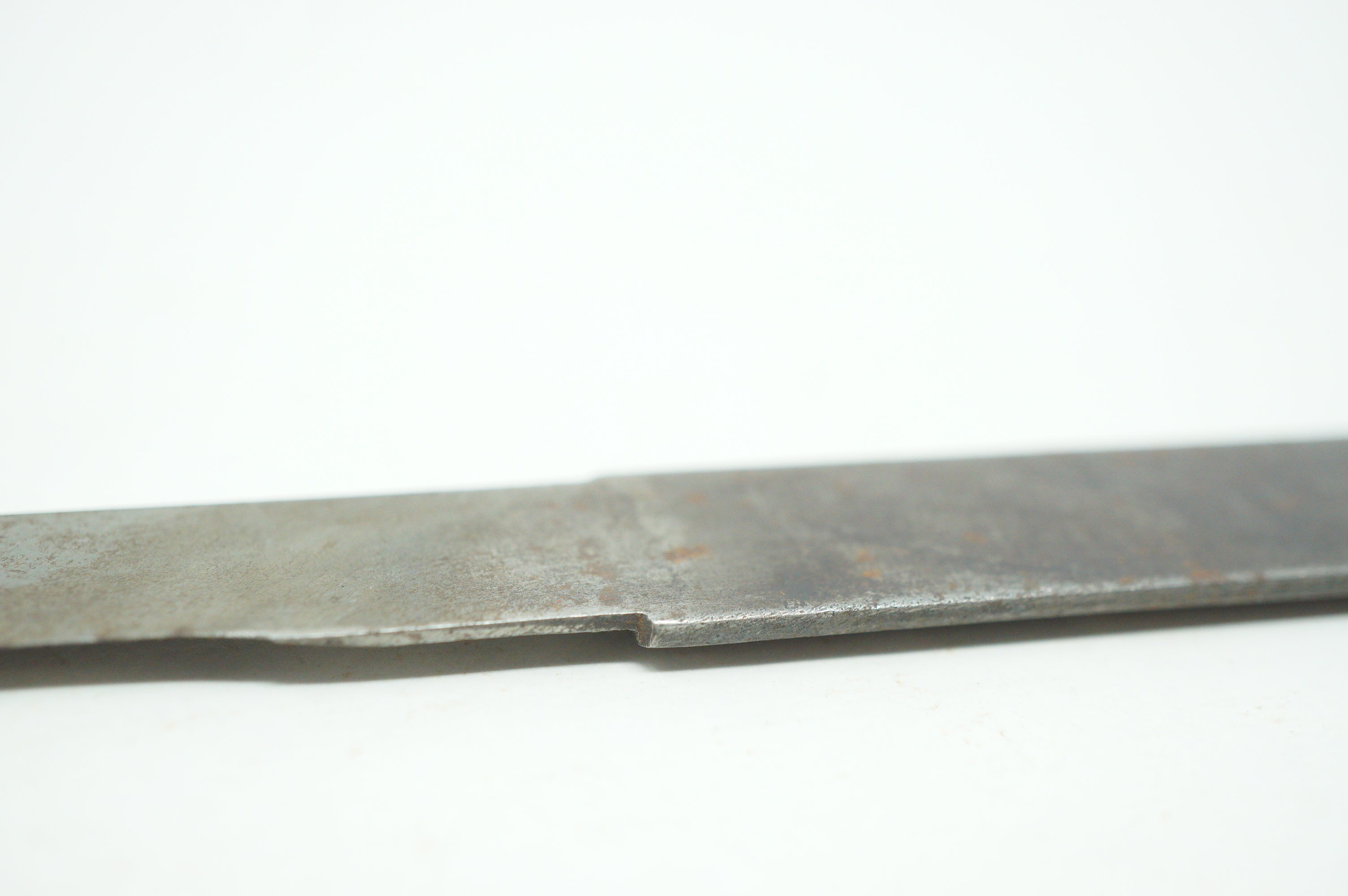 Japanese Kozuka Knife Iron One Piece Antique Original from Japan 1226F2