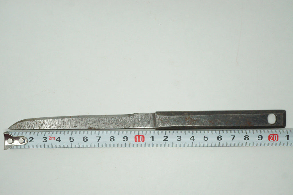 Japanese Kozuka Knife Iron One Piece Antique Original from Japan 1226F2