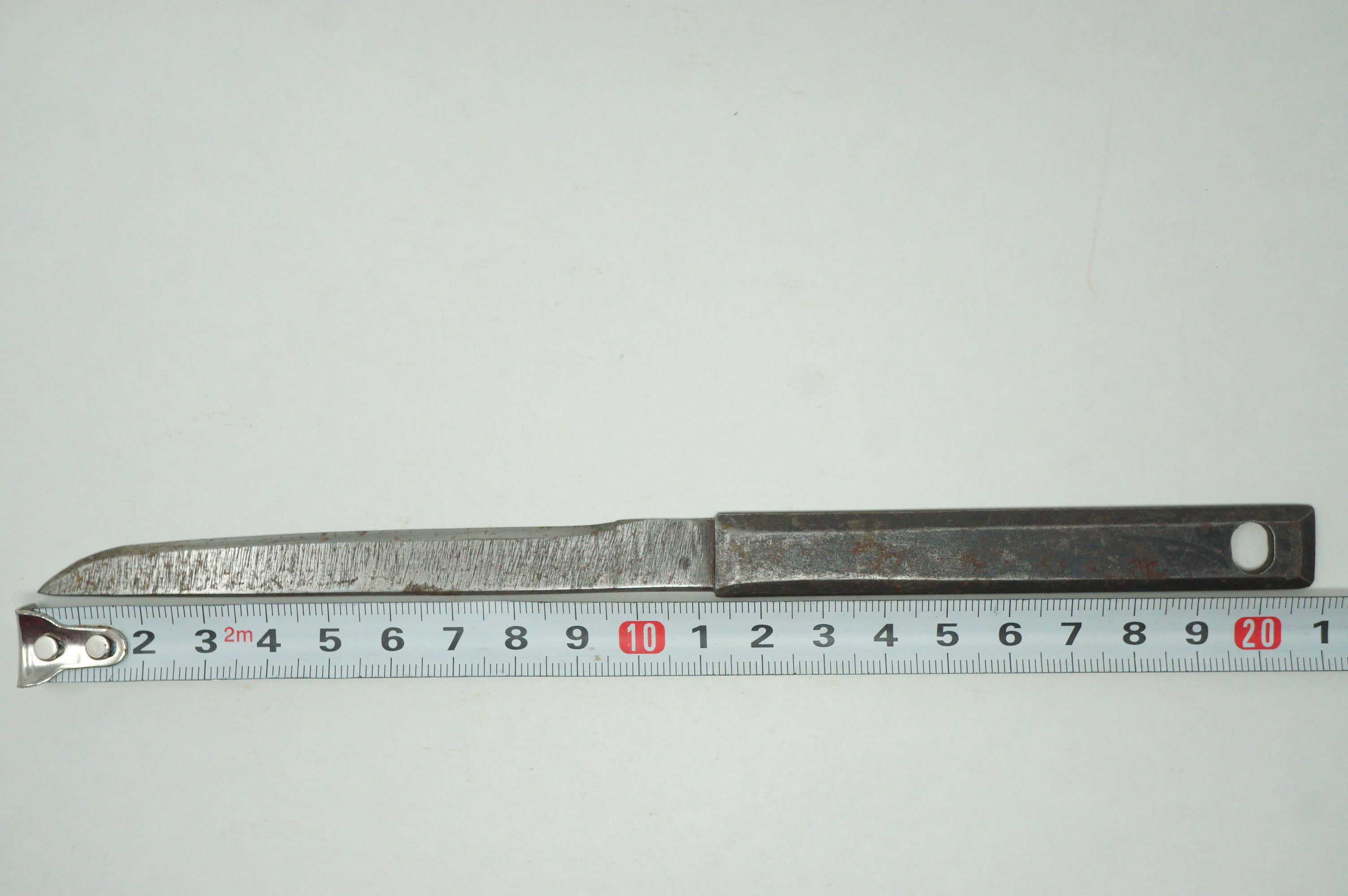 Japanese Kozuka Knife Iron One Piece Antique Original from Japan 1226F2