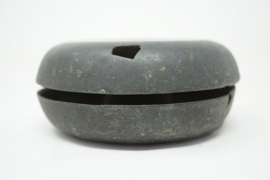 Japanese 19th Century Horse Bell Large Antique Original Harness Bell from Japan 0410E2