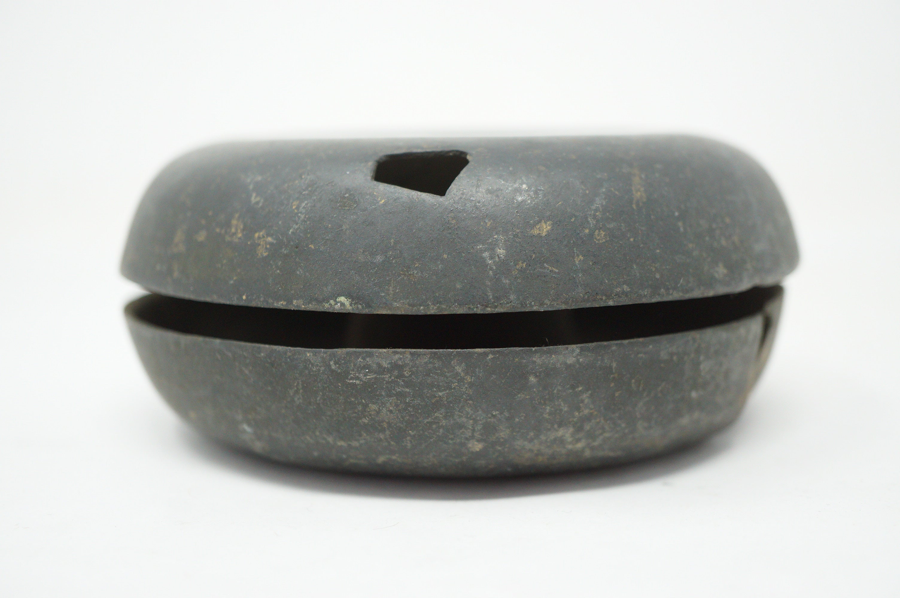 Japanese 19th Century Horse Bell Large Antique Original Harness Bell from Japan 0410E2