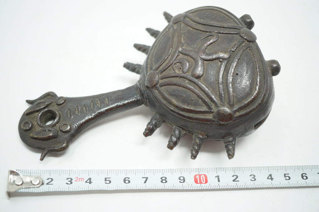 Japanische Teezeremonieglocke Antik Original Cha-Suzu aus Bronze aus Japan 0613F2