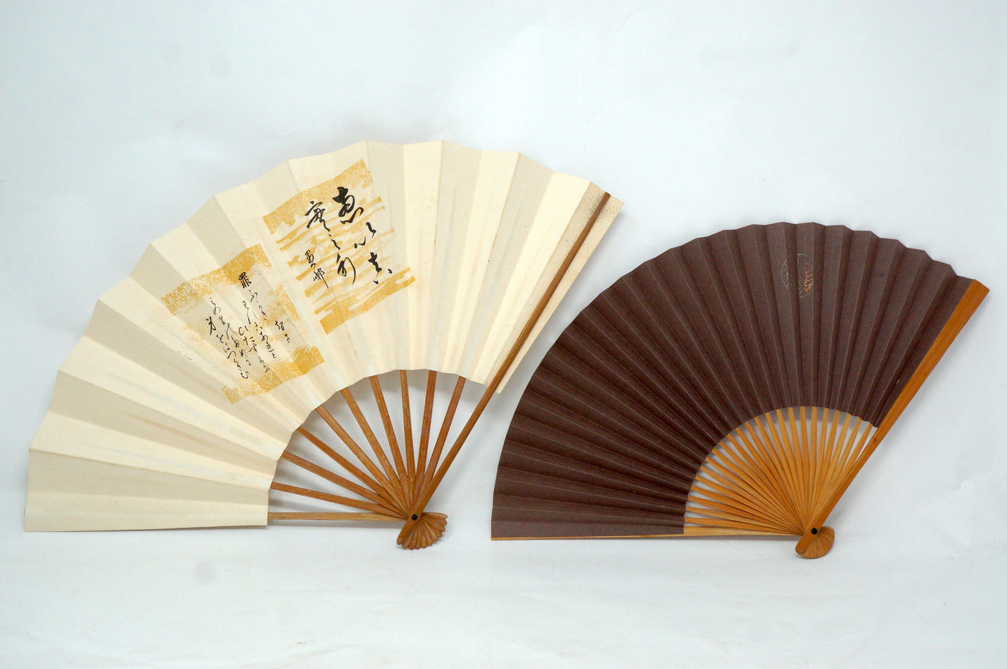 Japanische Sensu Faltfächer-Kollektion x10 Vintage Original 扇子 aus Japan 1127D2