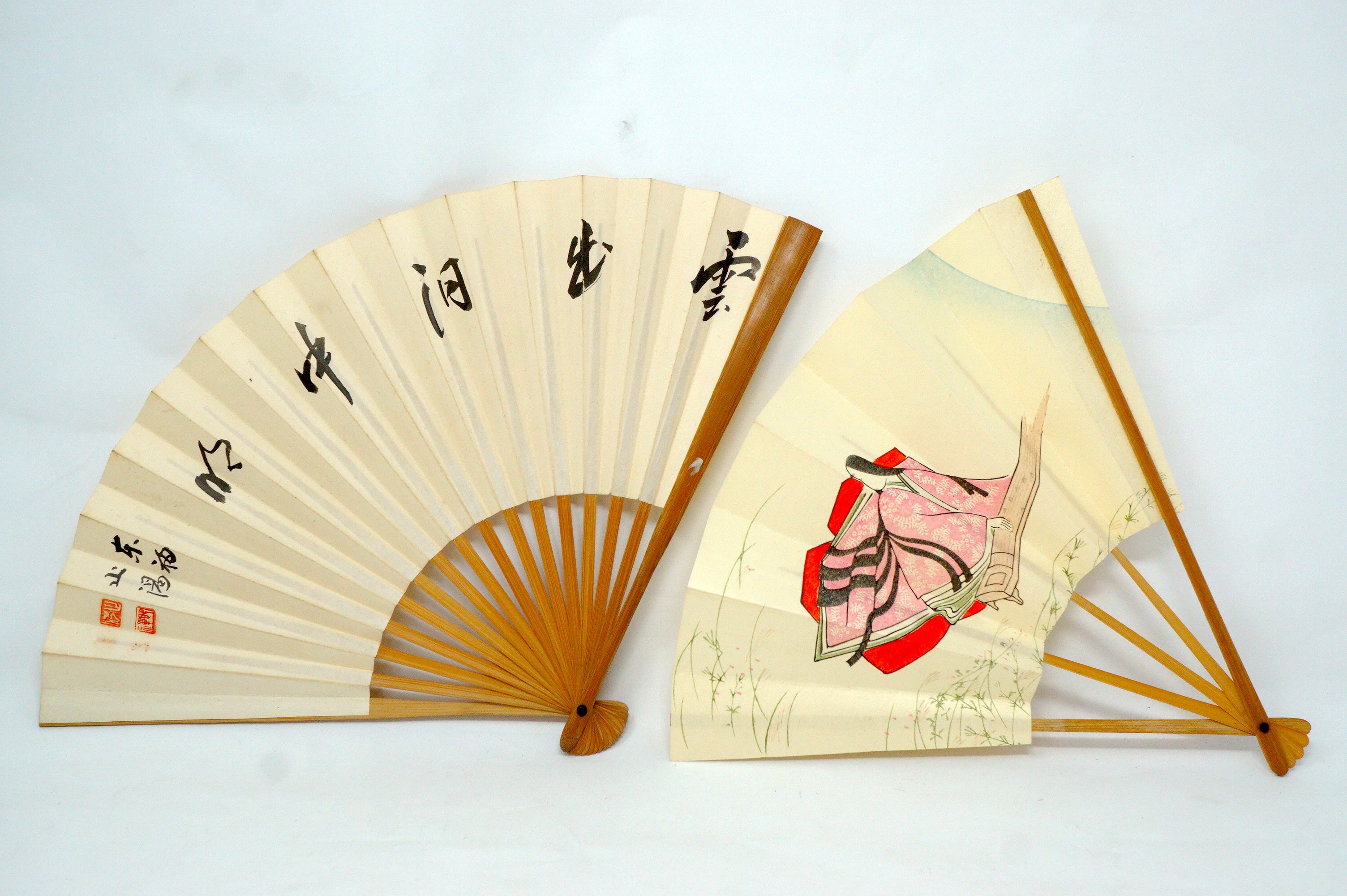 日本 Sensu 折叠扇系列 x10 复古原装扇子 来自日本 1127D2