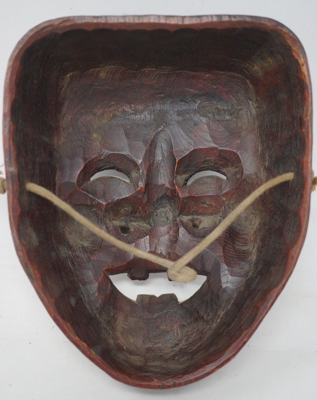 Japanese Vintage Noh-Theater Mask Laughing Man 0619D2