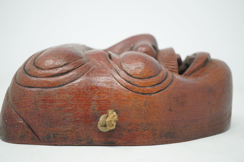 Japanese Vintage Noh-Theater Mask Laughing Man 0619D2