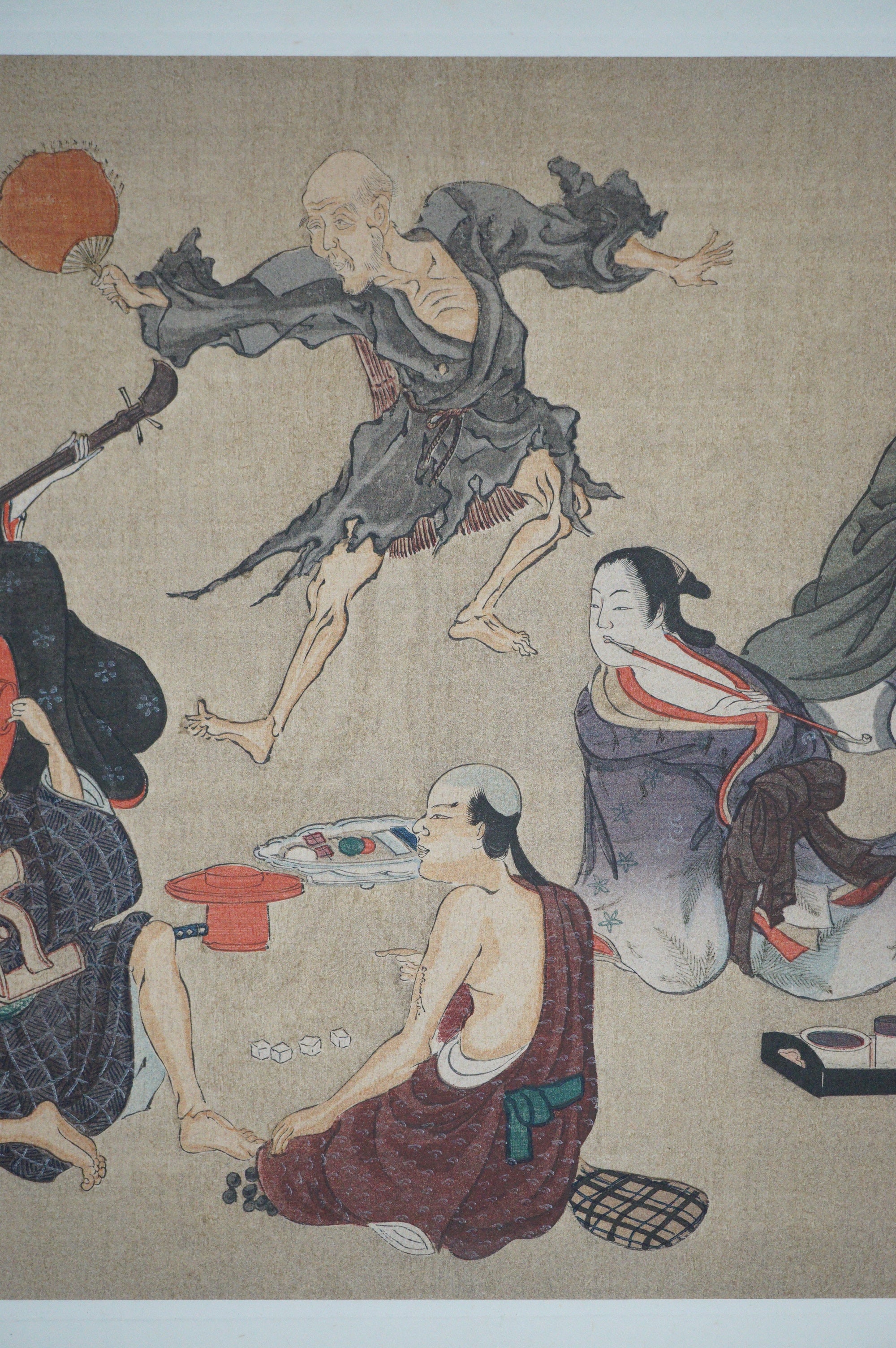 Japanese Quality Woodblock Print Recarved Edition by Iwasa Matabei 1026D30