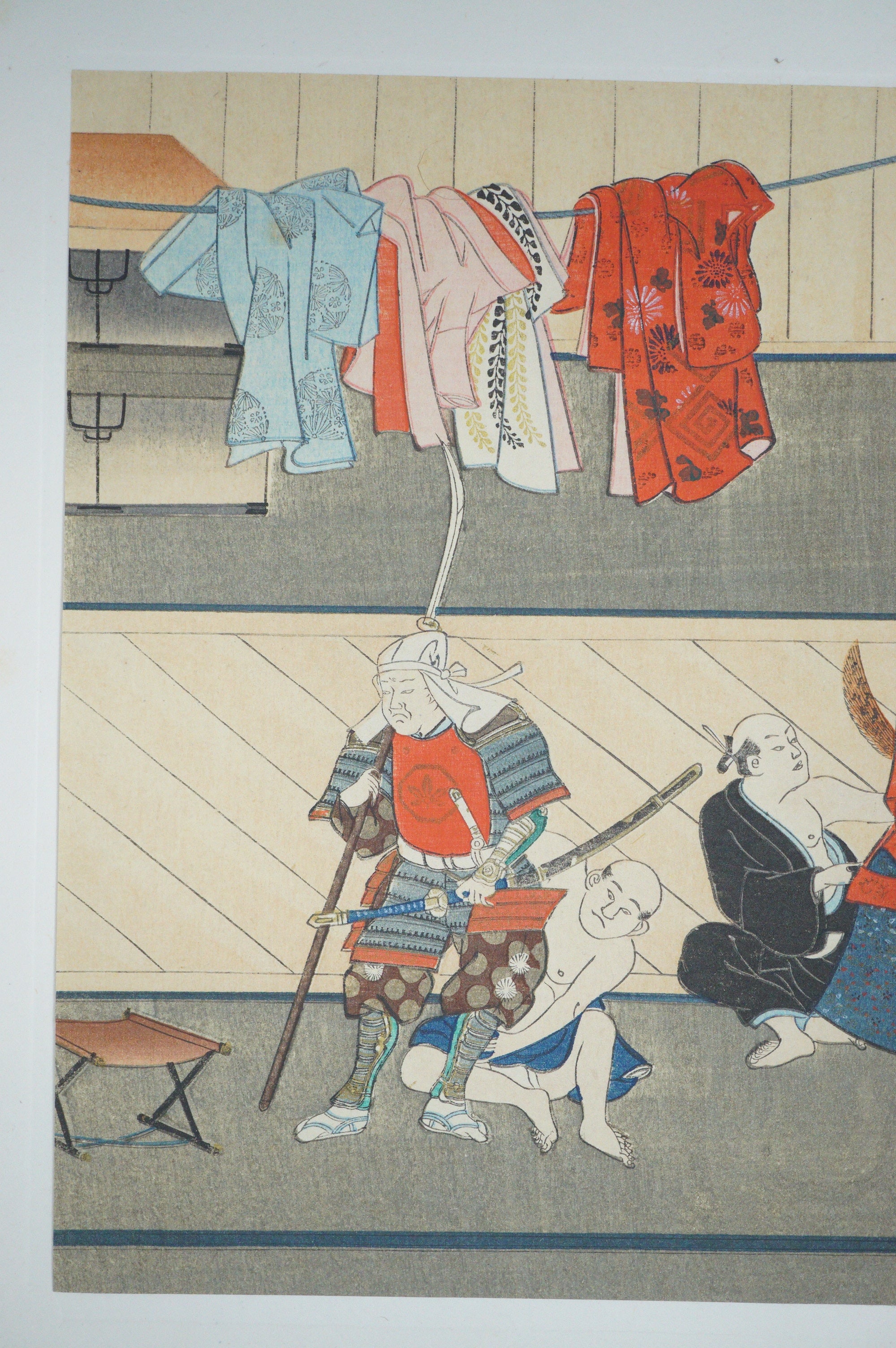 Japanese Quality Woodblock Print Recarved Edition by Moronobu Hishikawa 1026D31