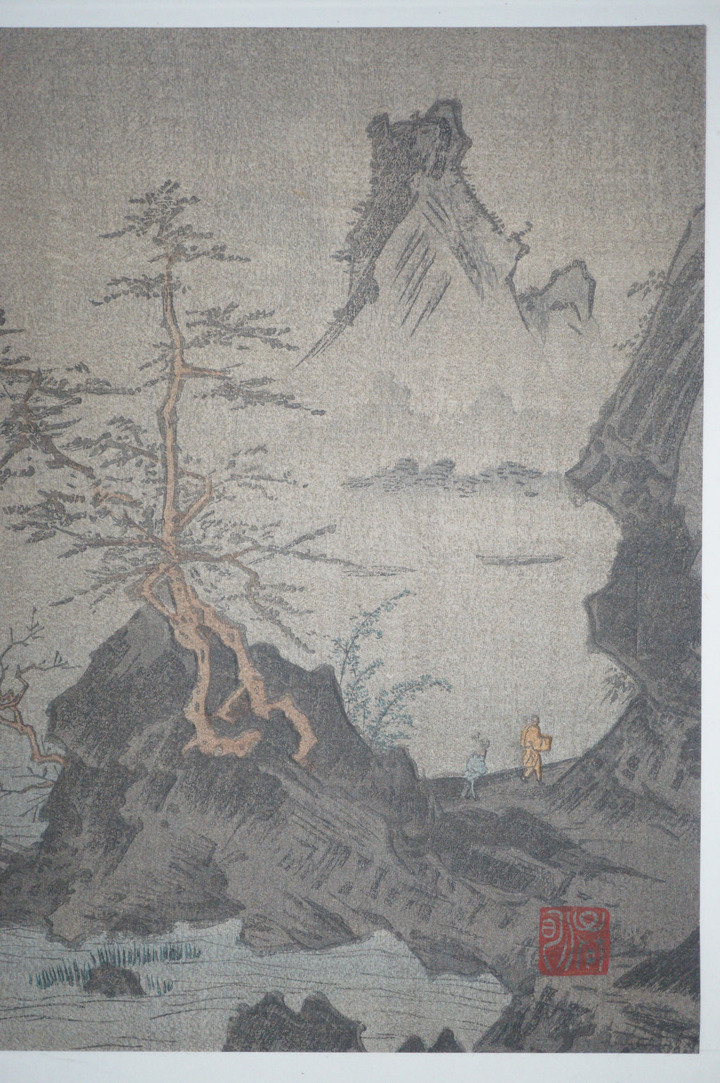 Japanese Quality Woodblock Print Recarved Edition by Senka 1026D32