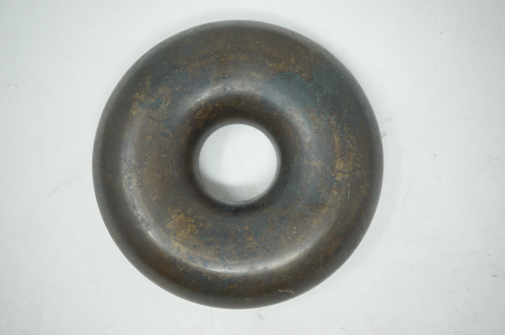Japanese Edo Era Bronze Harness Bell 600g Large Antique Original from Japan 0601G34