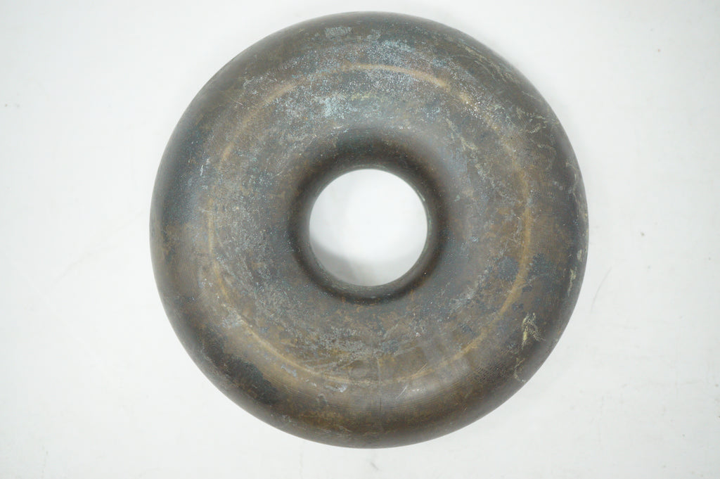 Japanese Edo Era Bronze Harness Bell 600g Large Antique Original from Japan 0601G34