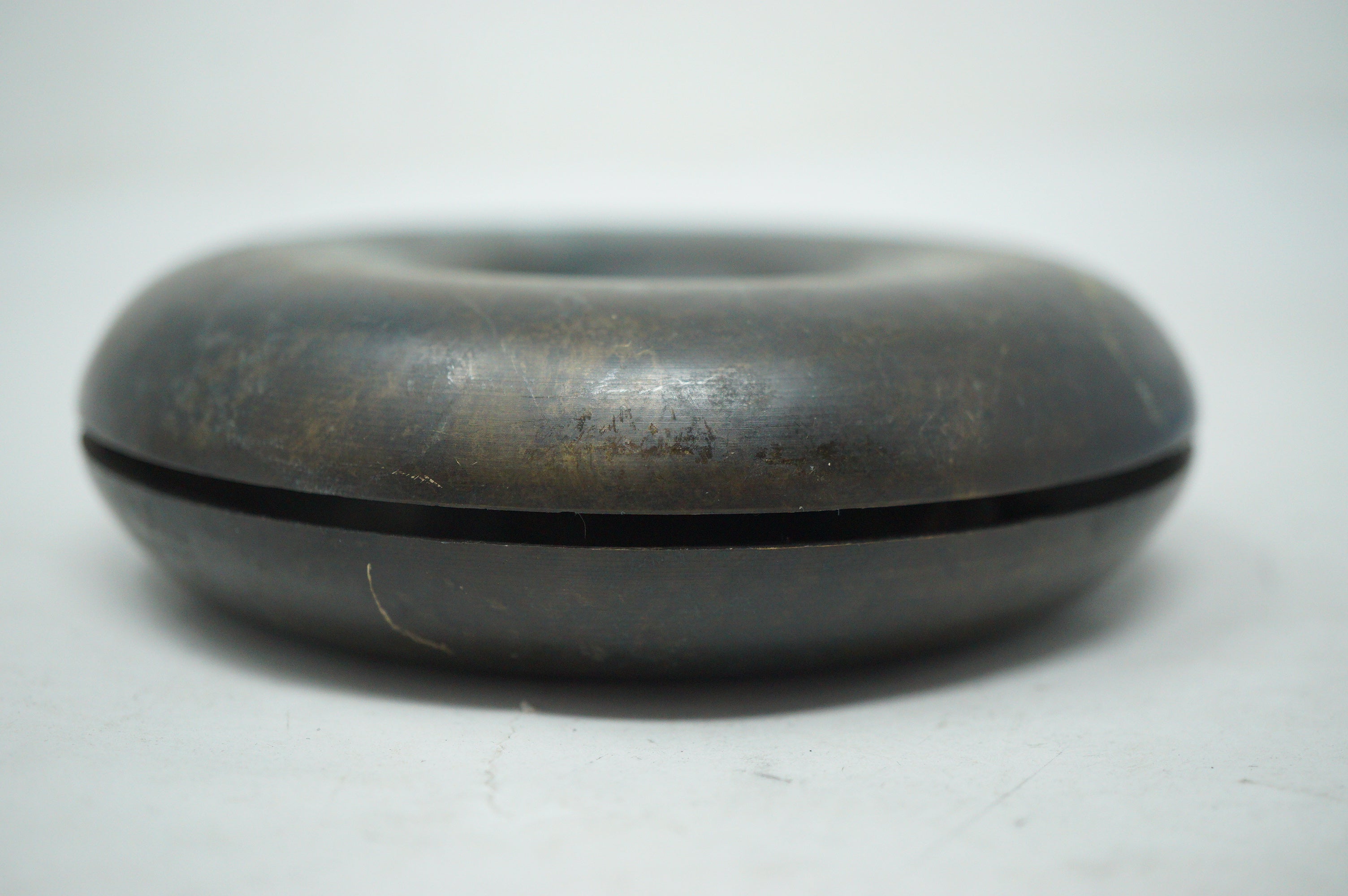 Japanese Edo Era Bronze Harness Bell 600g Large Antique Original from Japan 0601G34