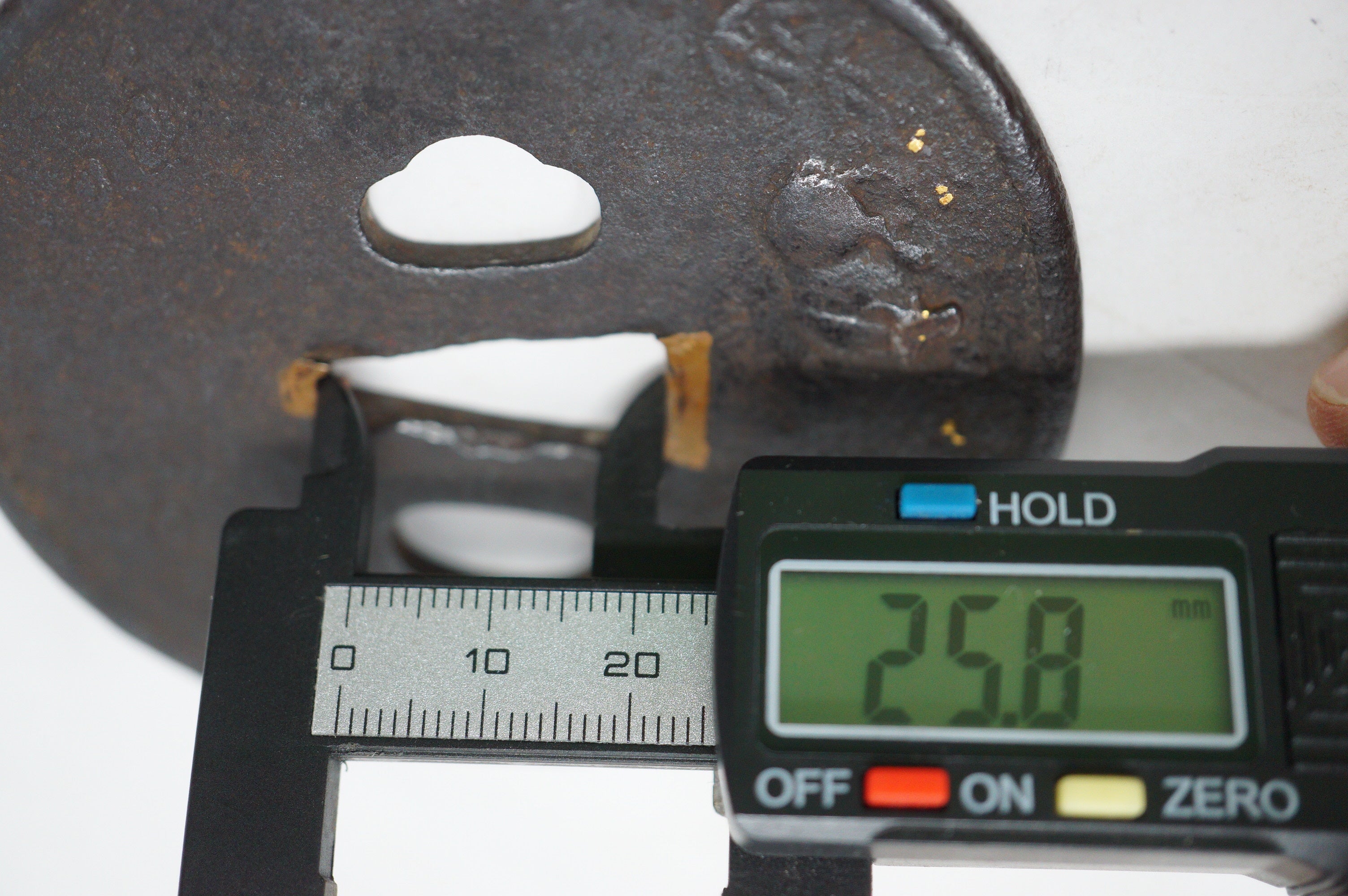 Japanese Tsuba Katana Sword Guard Edo Original Iron Tsuba in Box from Japan 0530E3