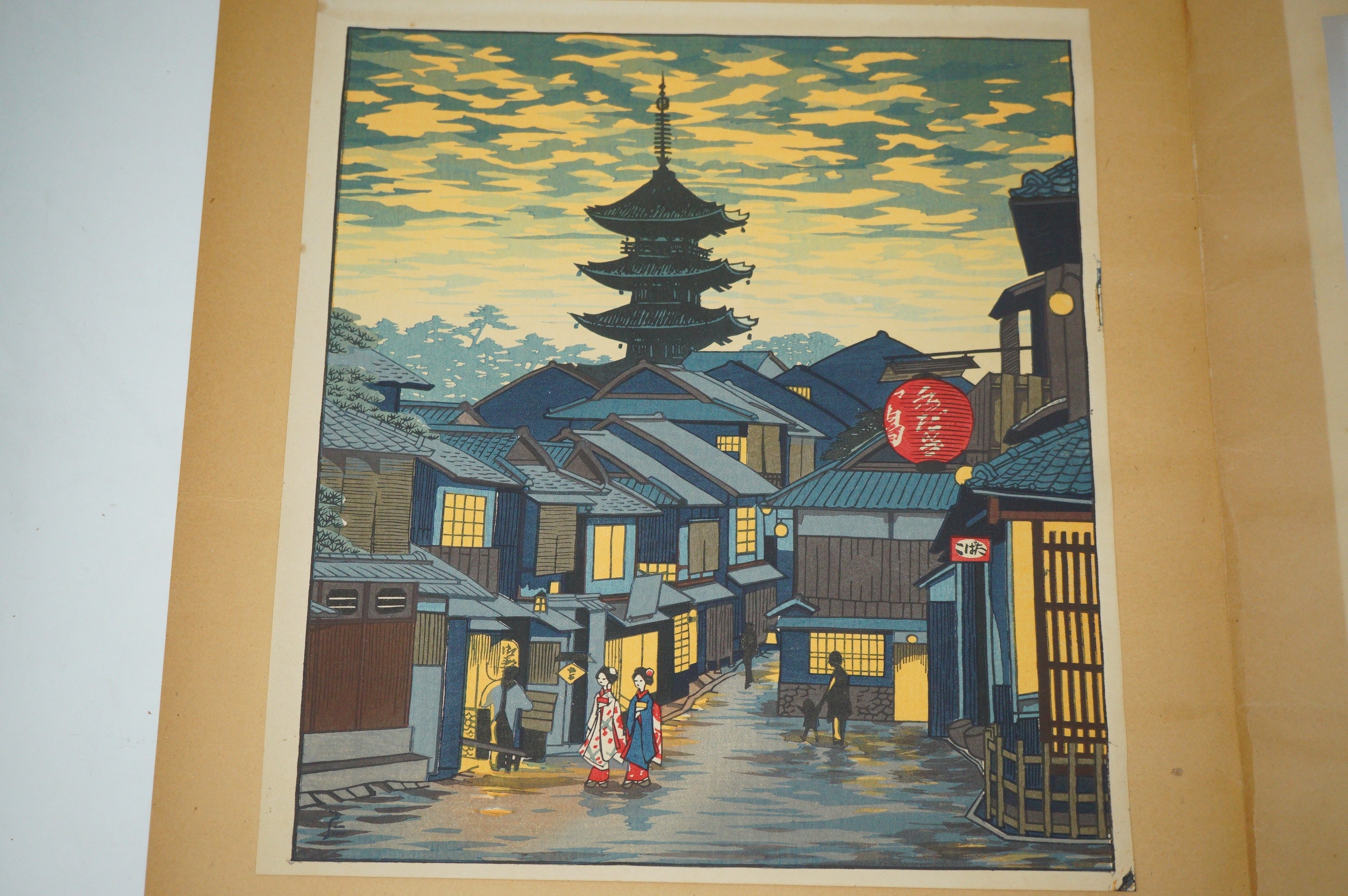 Japanese Woodblock Print Collection 12 Original Kyoto Shin-Hanga by Nisaburo Ito 0922F3